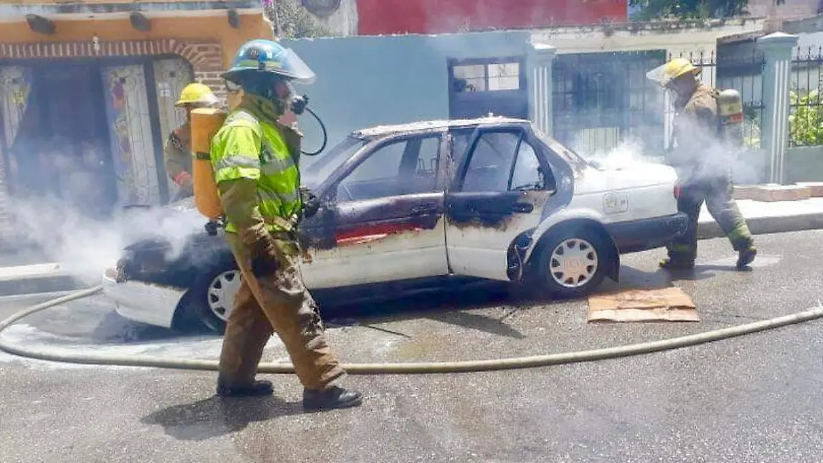 incendio automovil